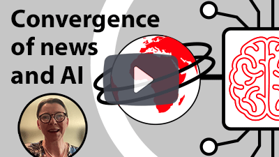 The convergence of news and AI